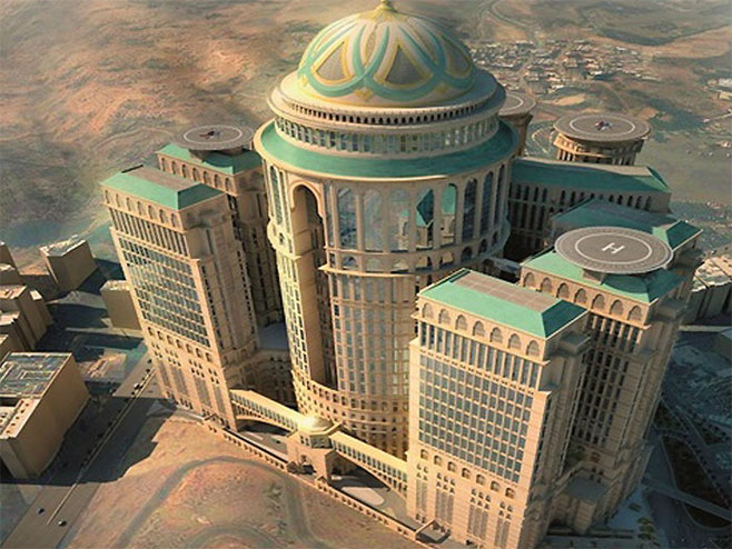 Саудијска Арабија завршава највећи хотел на свету - Фото: Screenshot/YouTube