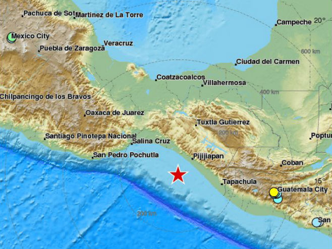 Земљотрес код Мексика - Фото: илустрација