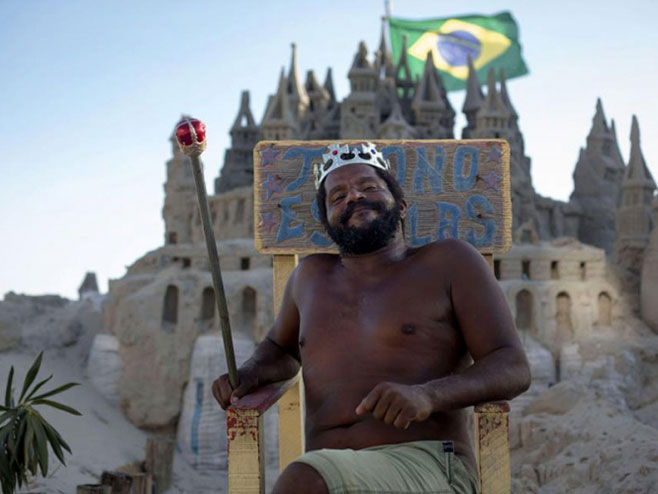 Бразилац 22 године живи у замку од пијеска - Фото: nezavisne novine