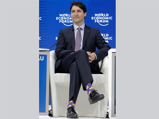 Премијер Канаде на форуму у Давосу - Фото: ТАНЈУГ