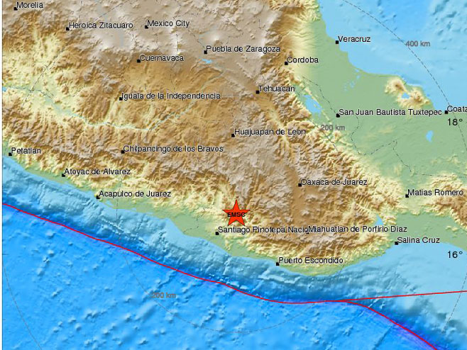 Земљотрес у Мексику (Фото: EMSC/CSEM) - 