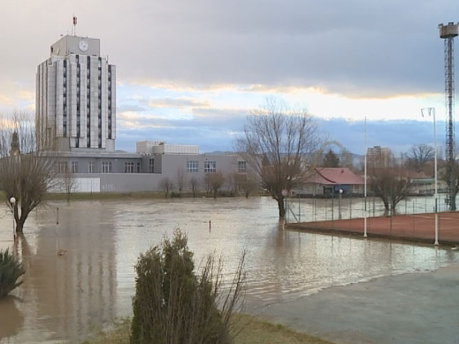Приједор - поплаве - Фото: РТРС