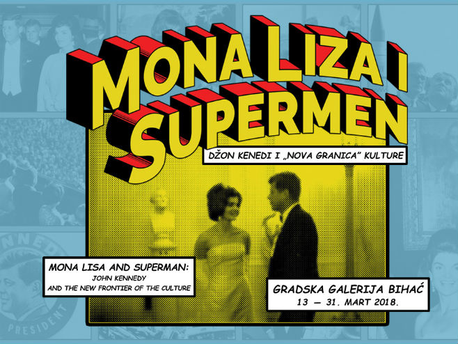 Изложба "Мона Лиза и Супермен: Џон Кенеди и Нова граница културе" у Бихаћу - Фото: РТРС