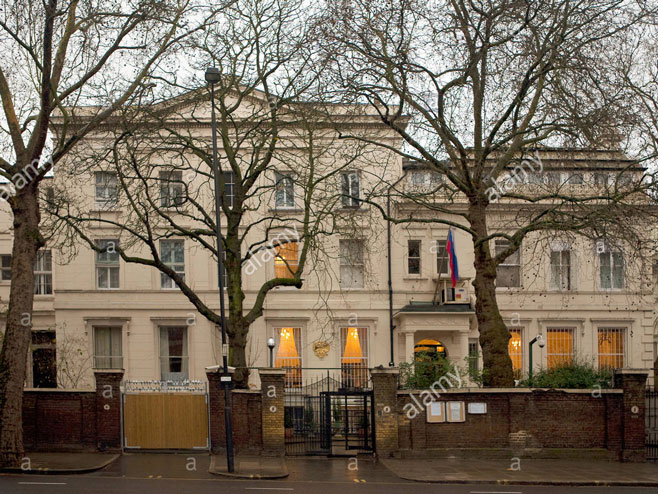 Руска амбасада  у Лондону  (Фото:alamy.com) - 