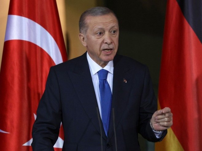 Реџеп Тајип Ердоган (фото: EPA/FILIP SINGER) - 